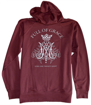 Full of Grace Premium Lightweight Zip-up Hoodie