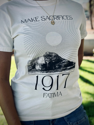 Fatima, Make Sacrifices Heavyweight Garment-Dyed Tee