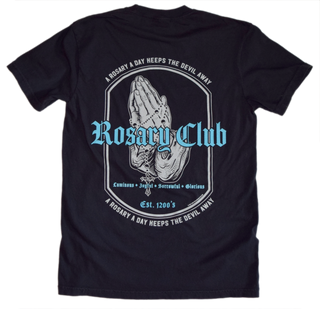 Rosary Club Heavyweight Garment Dyed Tee