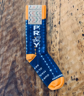 PRAY the Rosary- Premium Socks