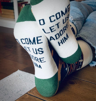 Christmas Nativity Premium Socks