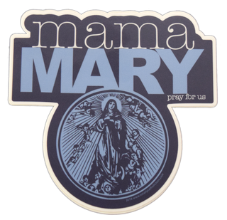 Mama Mary Premium Die-Cut Decal