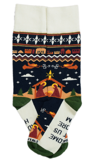 Christmas Nativity Premium Socks