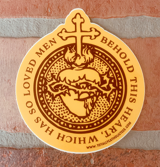 Sacred Heart Premium 3" Sticker