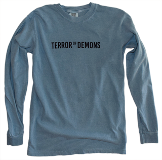 Saint Joseph - Terror of Demons Long Sleeve Heavyweight Garment Dyed Tee