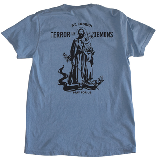 Saint Joseph - Terror of Demons Heavyweight Garment Dyed Tee