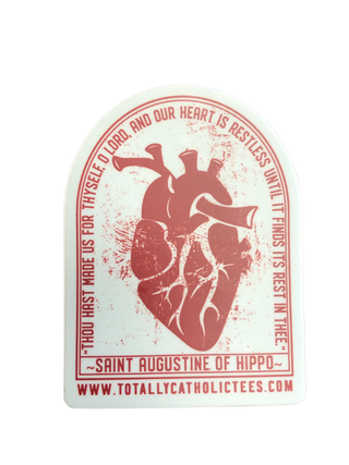 Restless Heart Sticker