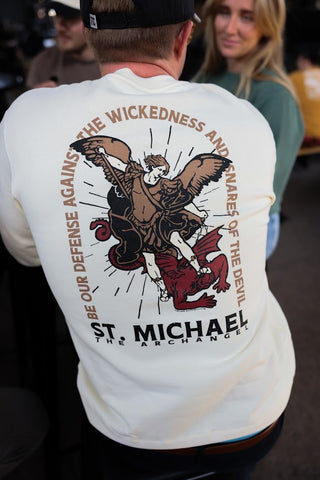 Saint Michael Fleece Crewneck