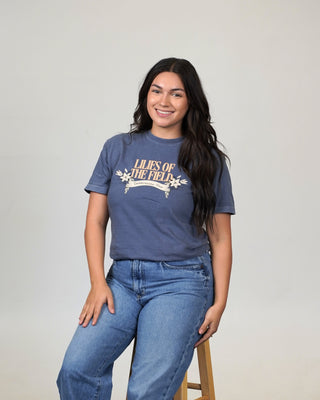 Lilies of the Field - "Intercession Tour" Heavyweight Garment-Dyed Tee