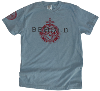 BEHOLD Sacred Heart Heavyweight Garment-Dyed Tee