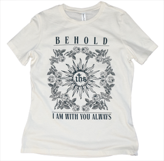 BEHOLD- Women's Relaxed Soft-style Jersey Tee