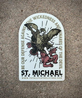Saint Michael Premium Sticker
