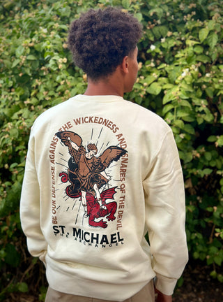 Saint Michael Fleece Crewneck