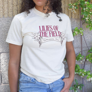 Lilies of the Field - "Intercession Tour" Heavyweight Garment-Dyed Tee
