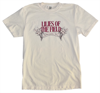 Lilies of the Field - "Intercession Tour" Heavyweight Garment-Dyed Tee