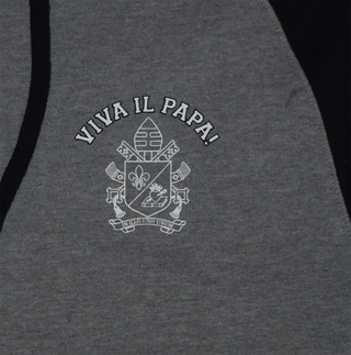Pope Leo Raglan Hooded Sweatshirt
