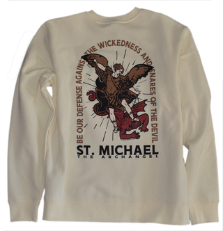 Saint Michael Fleece Crewneck