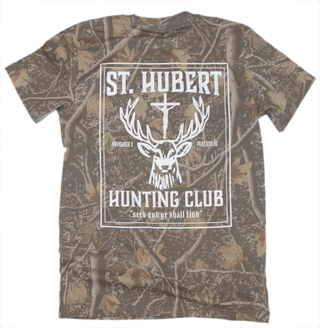 St. Hubert Hunting Club Heavyweight Camo Tee