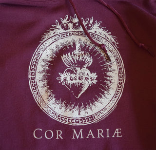 Cor Mariae Premium Fleece Hoodie No
