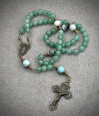 Handmade Aventurine Stone Rosary