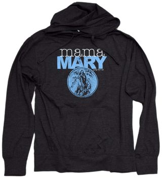 Mama Mary Jersey Knit Hoodie