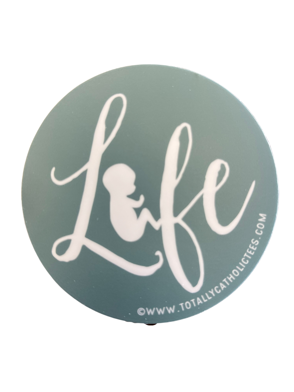 Life Premium Sticker – Totally Catholic Tees