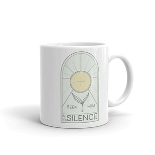 Seek Him in Silence Ceramic Coffee Mug (11oz)